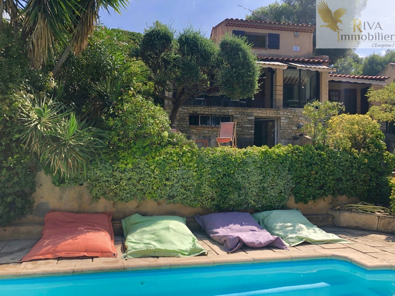 Vente SAINTCYR SUR MER 83270 VILLA VUE MER PANORAMIQUE