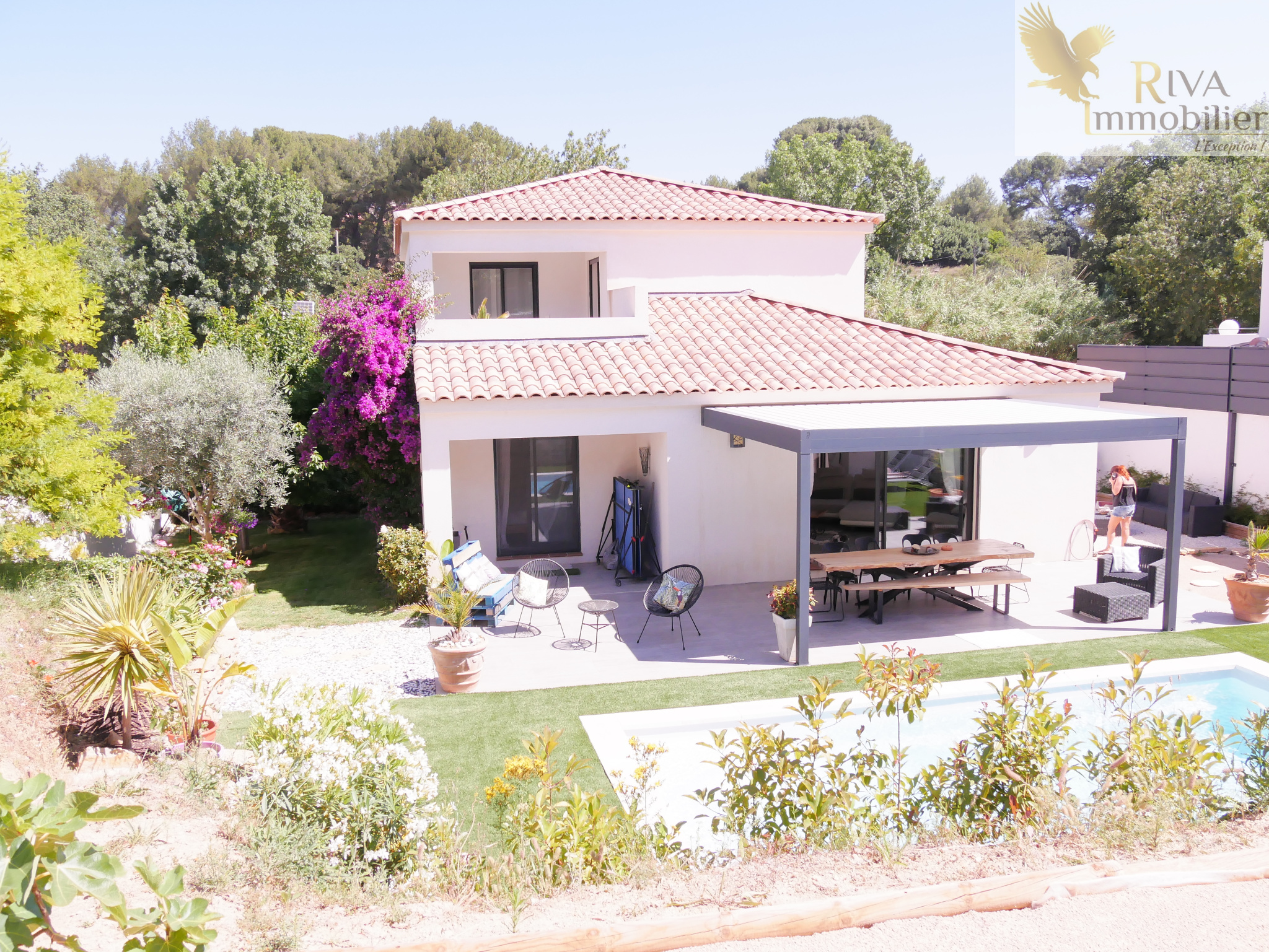 vente 83270 SAINTCYR SUR MER VILLA RECENTE A 500 METRES DES PLAGES